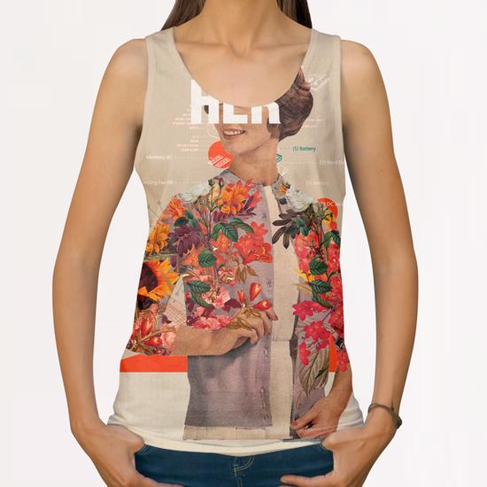 Her All Over Print Tanks by Frank Moth