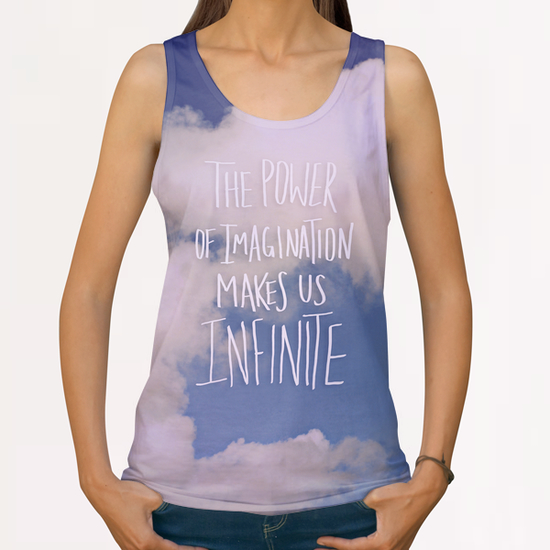 Imagination All Over Print Tanks by Leah Flores