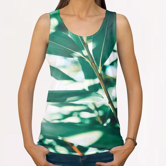 Love leaf All Over Print Tanks by mmartabc