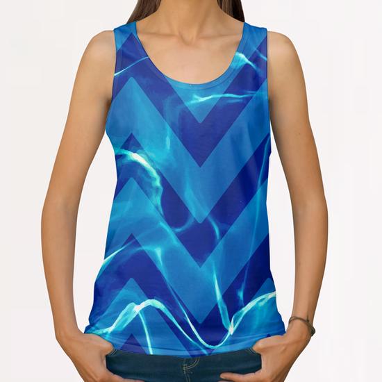 Pool bottom All Over Print Tanks by mmartabc