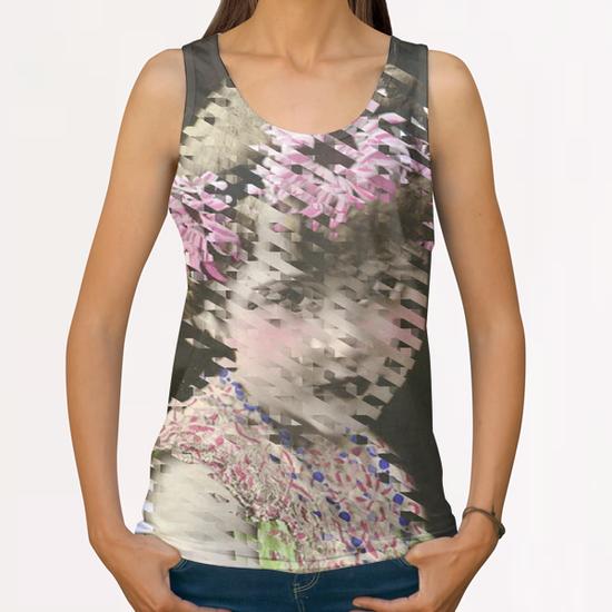 Prismatic Face All Over Print Tanks by Vic Storia