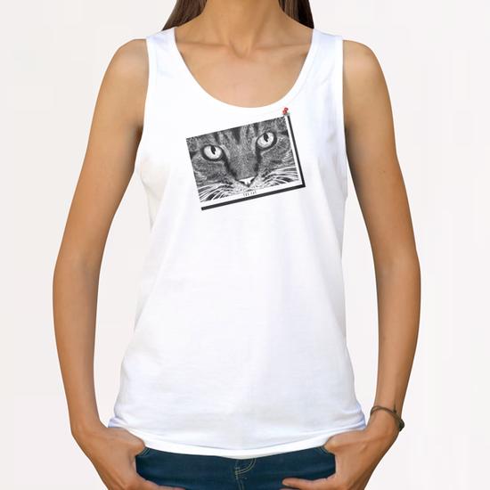 The Cat All Over Print Tanks by Tummeow