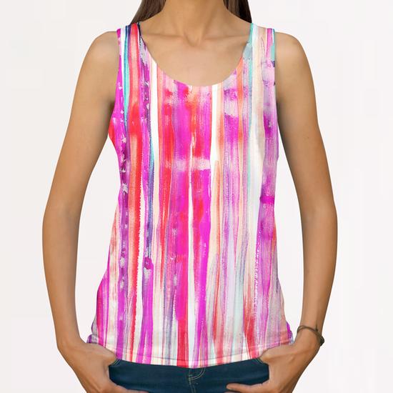 Touched All Over Print Tanks by Uma Gokhale