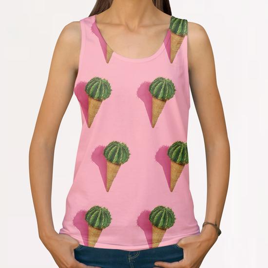 Caramba Cacti All Over Print Tanks by Nettsch