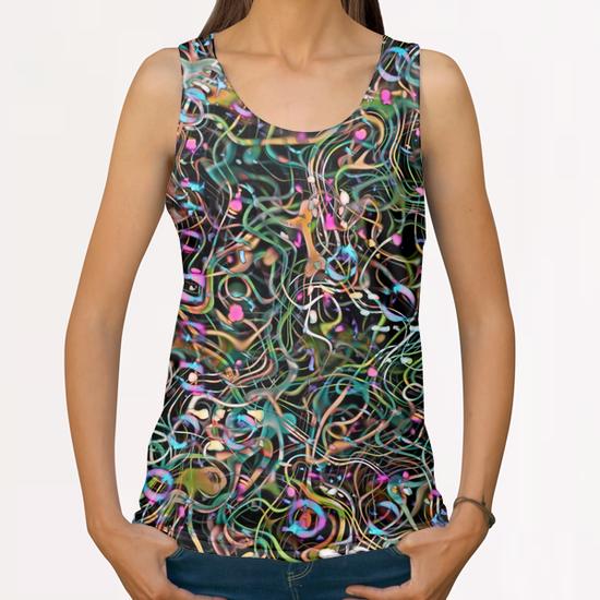 B1 All Over Print Tanks by Shelly Bremmer