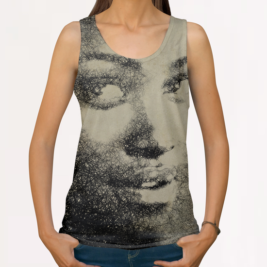 Beauty All Over Print Tanks by Vic Storia