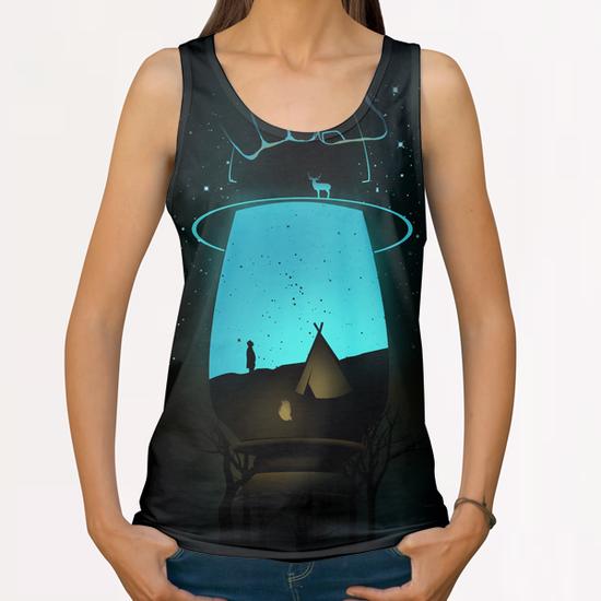 Lamp-camp All Over Print Tanks by chestbox