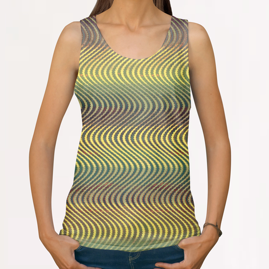 Cantique All Over Print Tanks by Jerome Hemain