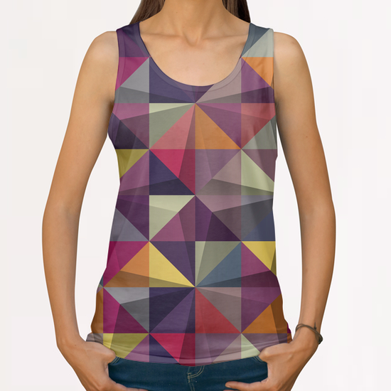 color-cocotte All Over Print Tanks by Vic Storia