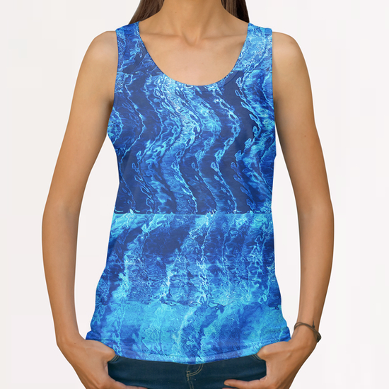 CQFD All Over Print Tanks by Jerome Hemain