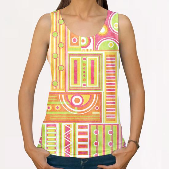 H2 All Over Print Tanks by Shelly Bremmer