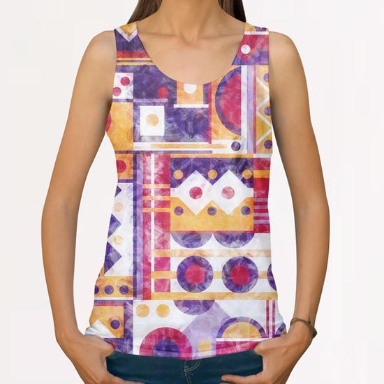 H4 All Over Print Tanks by Shelly Bremmer