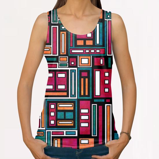 H5 All Over Print Tanks by Shelly Bremmer