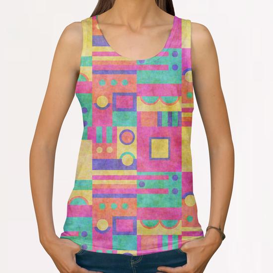 H8a All Over Print Tanks by Shelly Bremmer