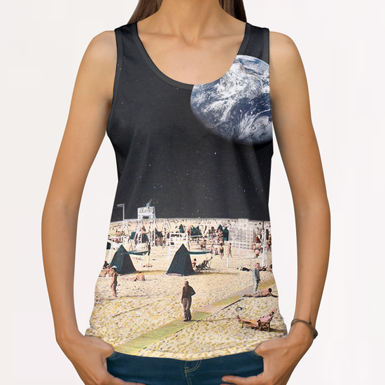 Moonlidays All Over Print Tanks by tzigone