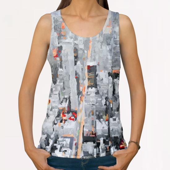 My New York by night All Over Print Tanks by Malixx