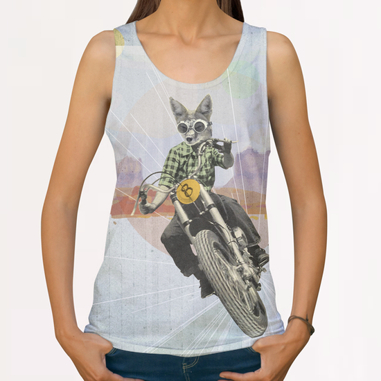 Wild Road All Over Print Tanks by tzigone