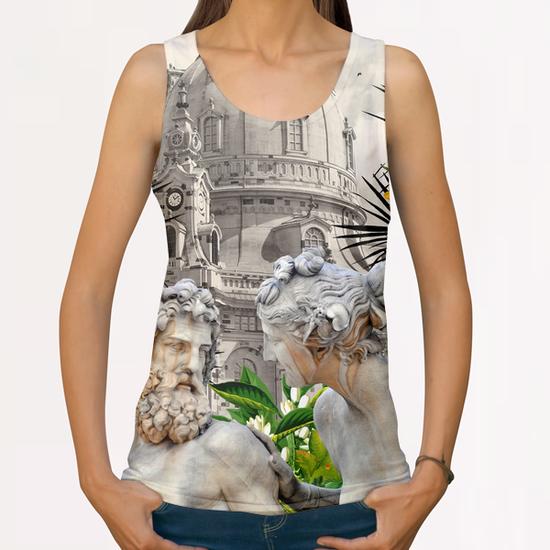 LOVE WITHOUT BARRIERS All Over Print Tanks by GloriaSanchez