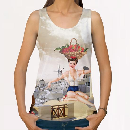 AL RICO FRESON All Over Print Tanks by GloriaSanchez