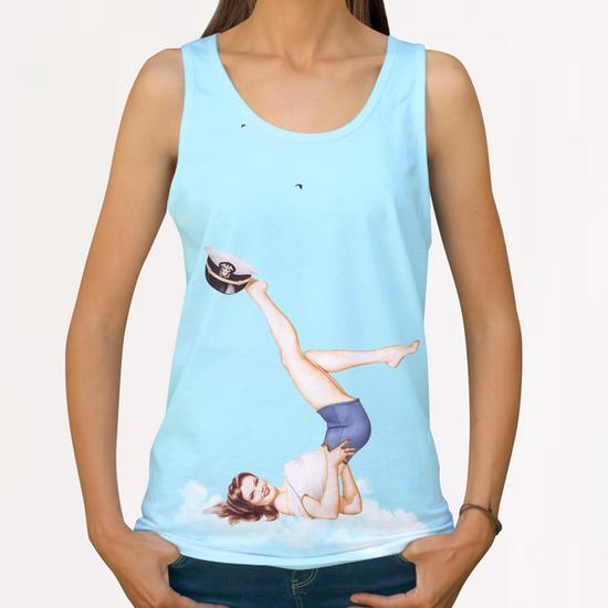 SAILOR All Over Print Tanks by GloriaSanchez