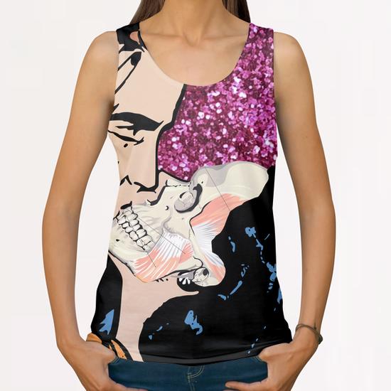 TRUE LOVE All Over Print Tanks by GloriaSanchez