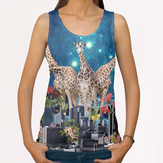 TOMORROWLAND  All Over Print Tanks by GloriaSanchez