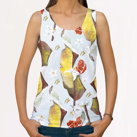 Tropical life All Over Print Tanks by mmartabc