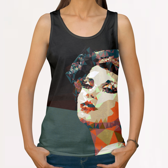 20's face All Over Print Tanks by Vic Storia