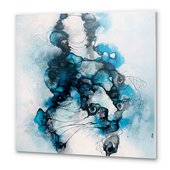 The Blues Scale Metal prints by darling