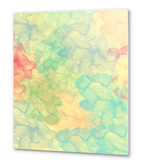 Abstract painting X 0.3 Metal prints by Amir Faysal