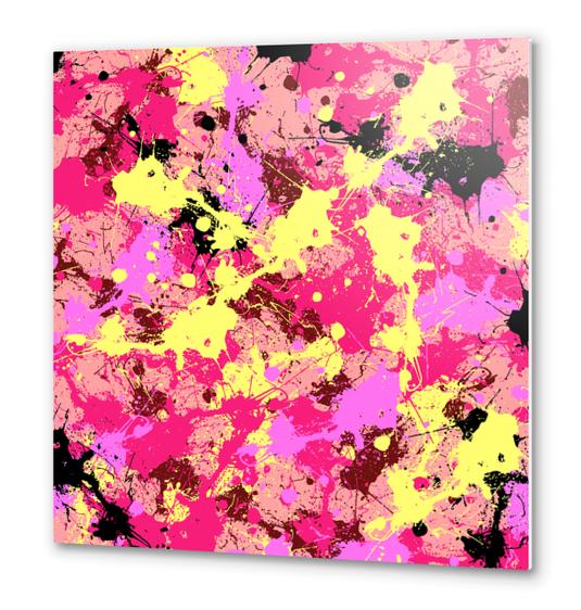 Paint Splash X 0.2 Metal prints by Amir Faysal