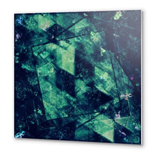 Abstract Geometric Background #16 Metal prints by Amir Faysal