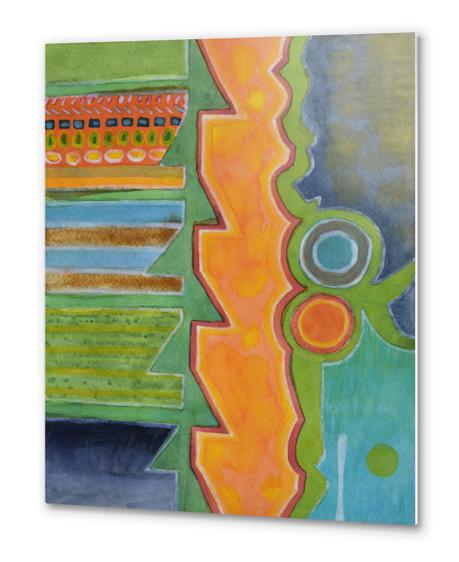 Growth with visible Lifestream Metal prints by Heidi Capitaine
