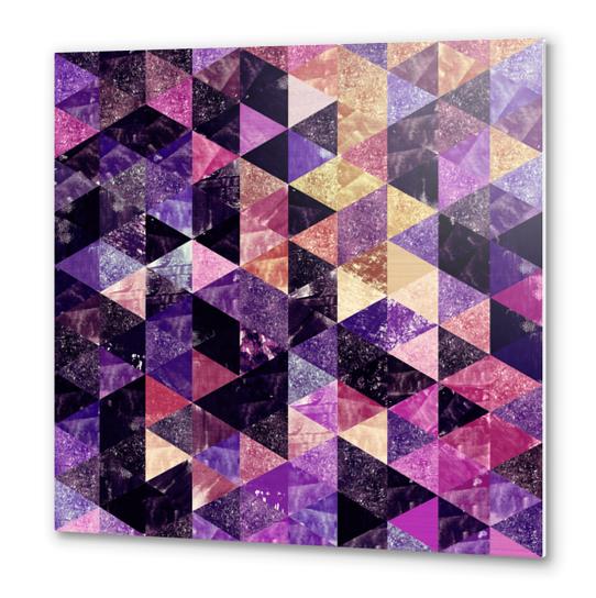 Abstract Geometric Background #11 Metal prints by Amir Faysal