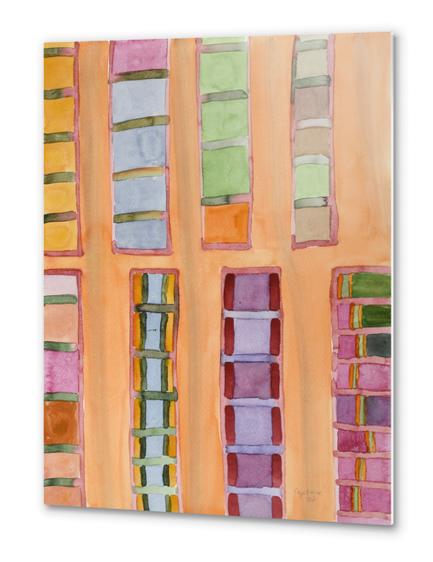 Standing and Hanging Pillars  Metal prints by Heidi Capitaine
