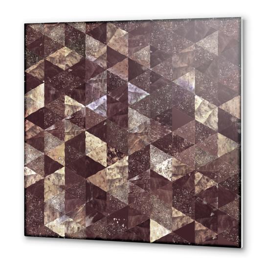 Abstract Geometric Background #15 Metal prints by Amir Faysal