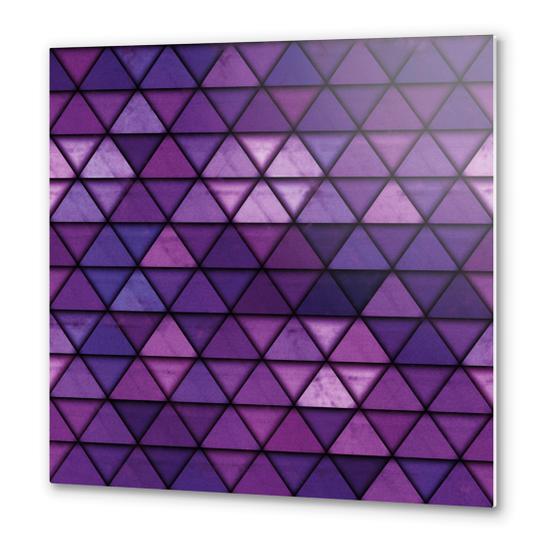 Abstract Geometric Background #18 Metal prints by Amir Faysal