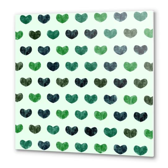 Cute Hearts X 0.2 Metal prints by Amir Faysal