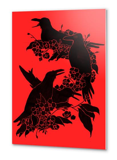 A Feast For Crows Metal prints by Tobias Fonseca