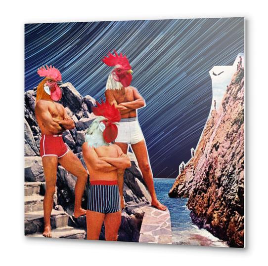 Flying in Acapulco Metal prints by tzigone