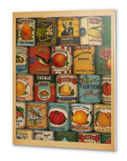 Cans Metal prints by MegShearer
