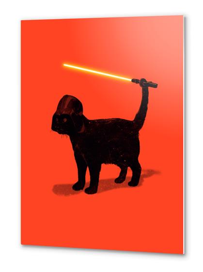 Cat Vader Metal prints by Nicebleed