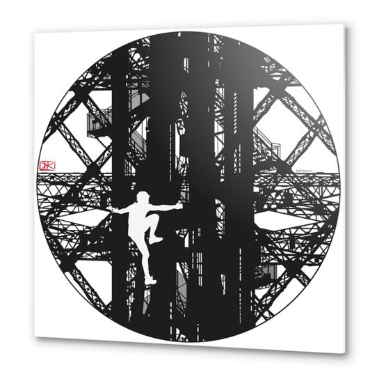 Eiffel tower #2 Metal prints by Denis Chobelet