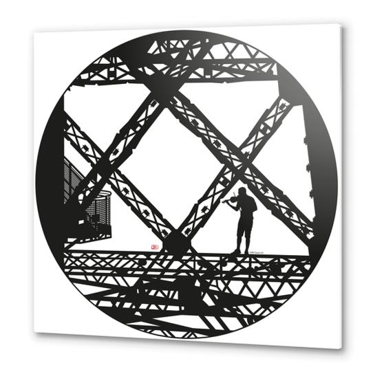 Eiffel tower #5 Metal prints by Denis Chobelet