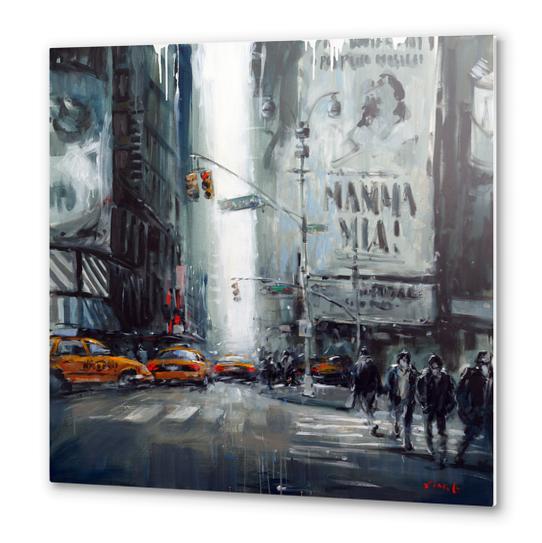 50th street Metal prints by Vantame