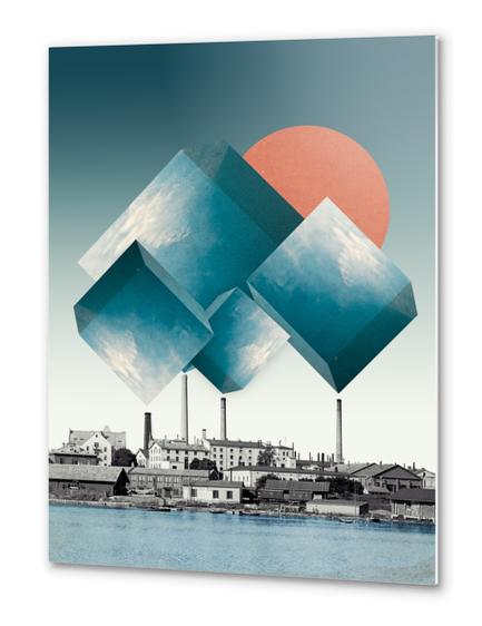 Factory Metal prints by Oleg Borodin