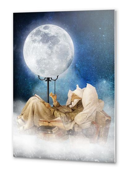 Good Night Moon Metal prints by DVerissimo