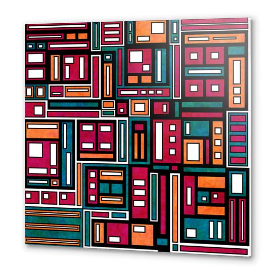 Patchwork Metal prints by Shelly Bremmer
