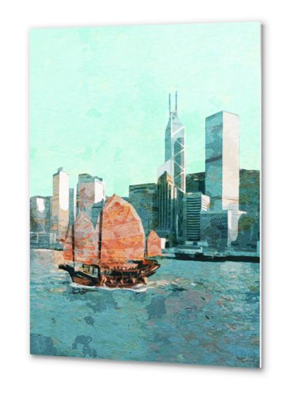 Hong Kong  Metal prints by Malixx