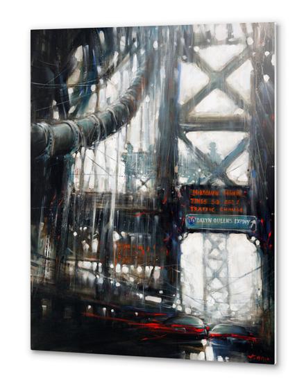Brooklyn Bridge Metal prints by Vantame